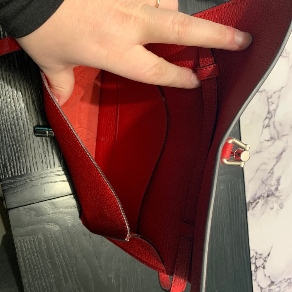 Gucci Jackie Soft Convertible Mini Bag Red - Picture 3 of 14